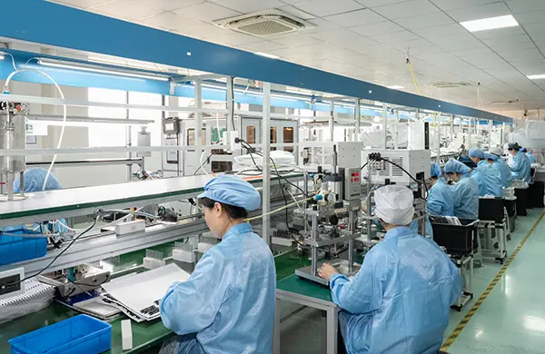 Chinese schoonheidsmake -up productie -assemblagelijnactiviteiten
