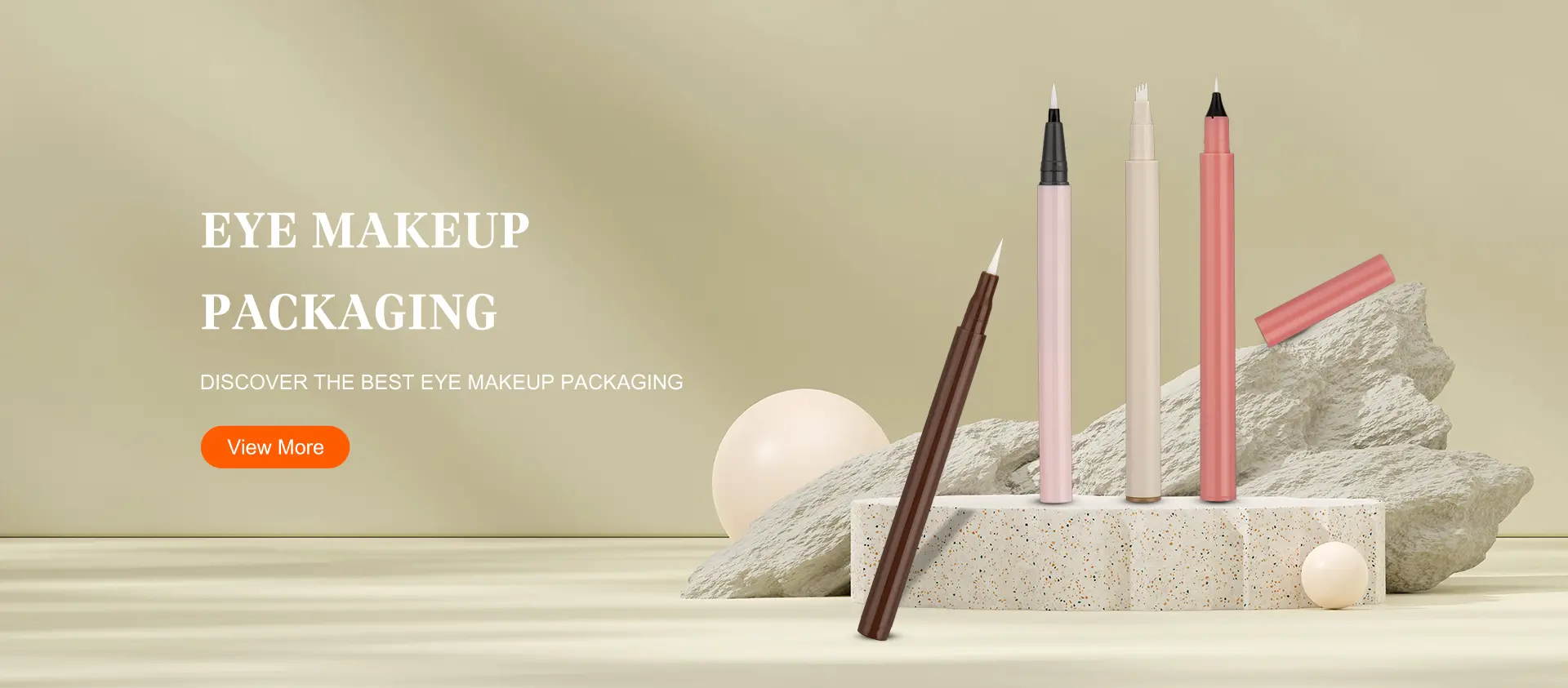 Oogmake -up verpakkingsfabriek