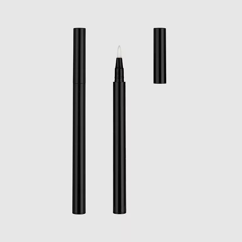 Platte borstel vloeibare eyeliner penpakking